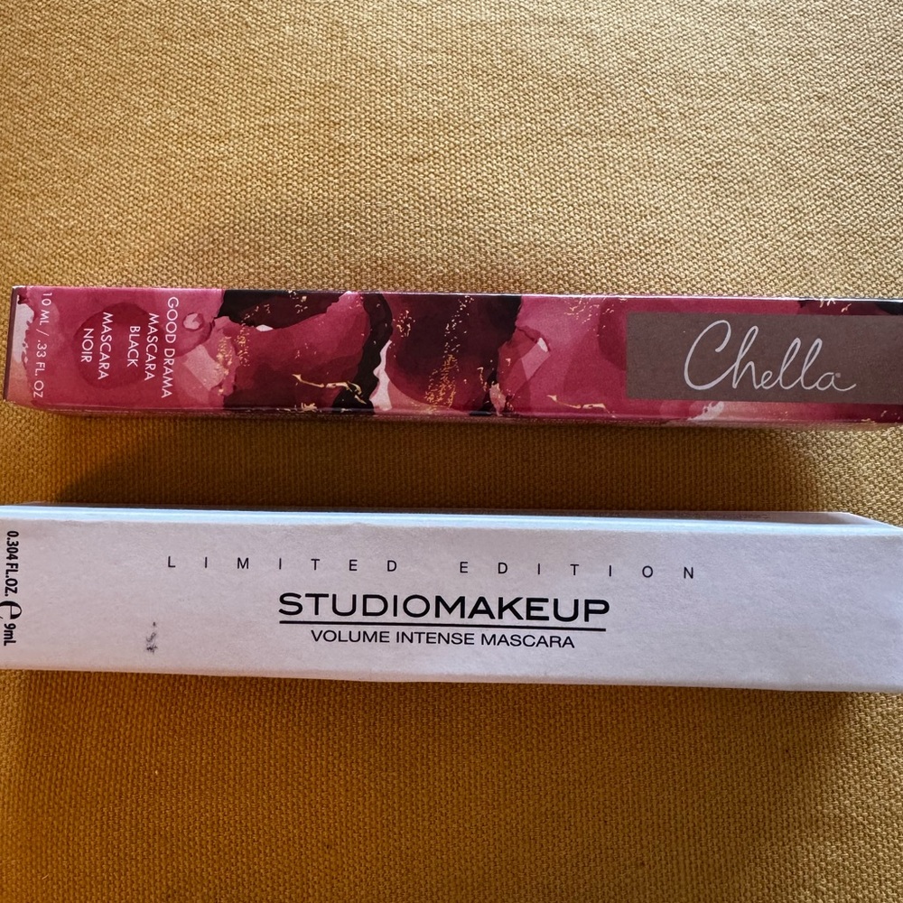 Chella Good Drama and StudioMakeup Volume Intense Mascara set